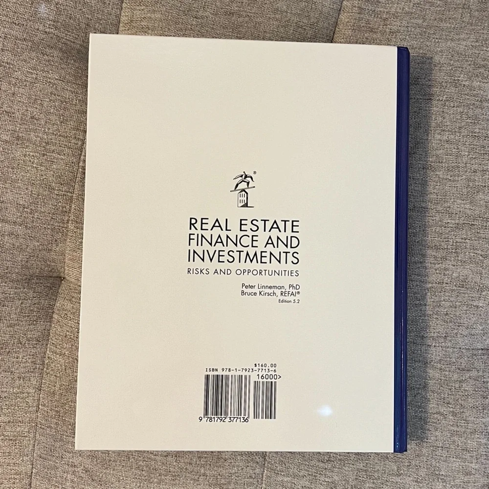 Real Estate Finance and Investments: Risks and Opportunities Edition 5.2 - Picture 2 of 2